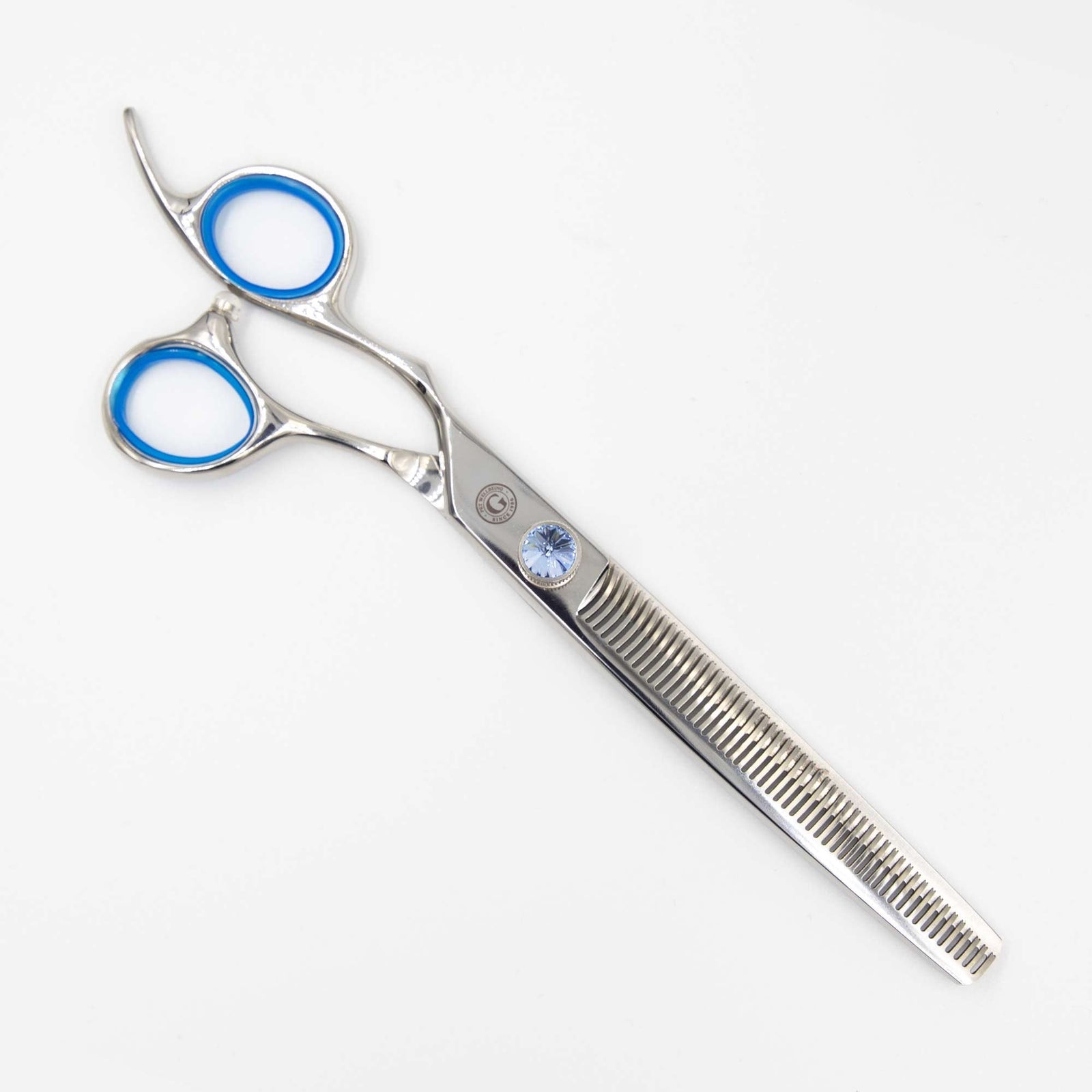Groomers Topaz 7" Left-Handed 50T Double Sided Thinning Scissors