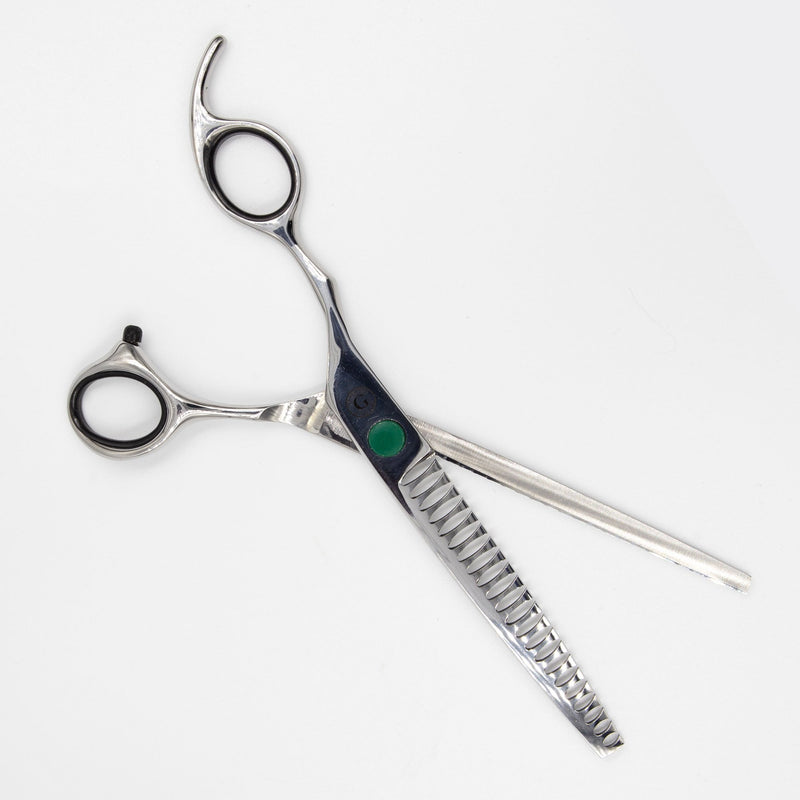 Groomers Simply G 7" Left-Handed 21T Chunker Scissors