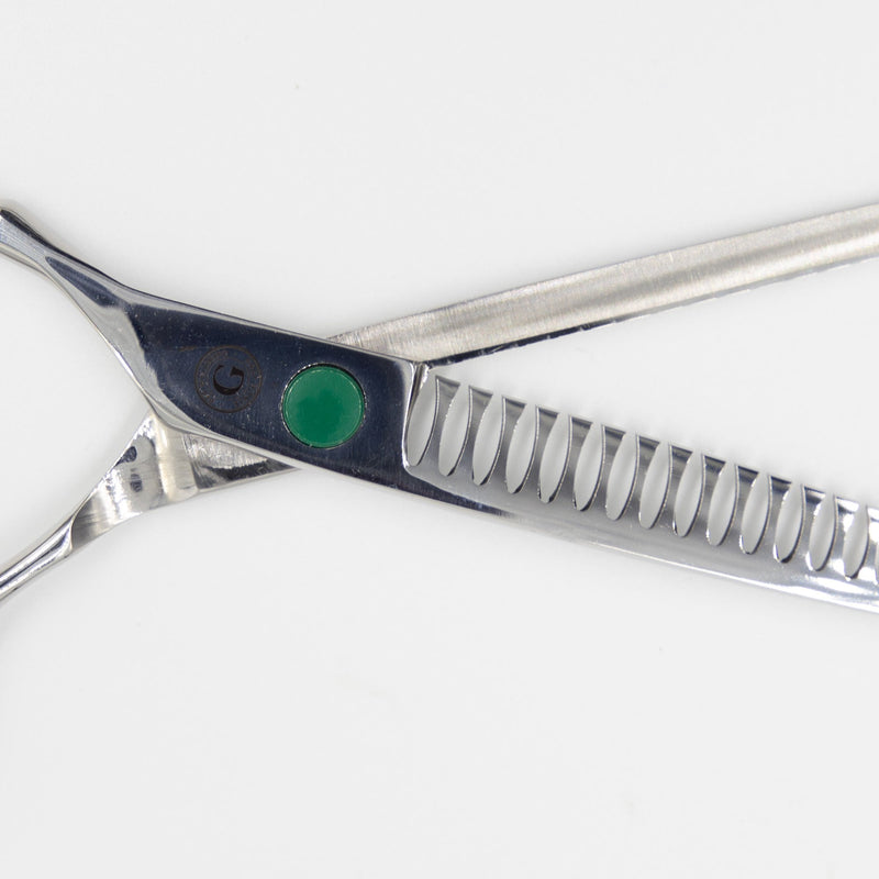 Groomers Simply G 7" Left-Handed 21T Chunker Scissors