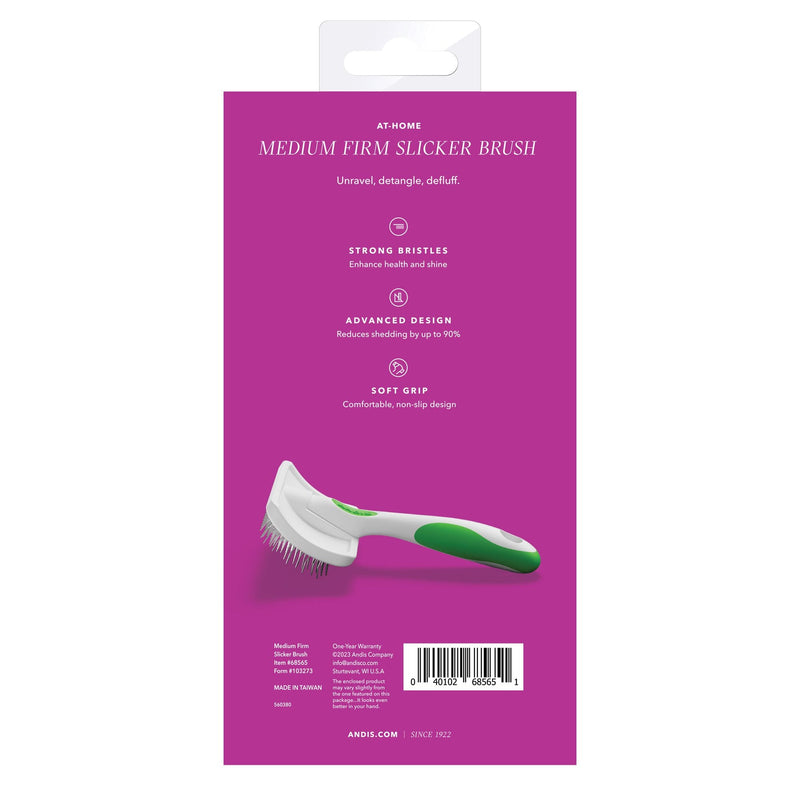 Andis Medium Firm Slicker Brush