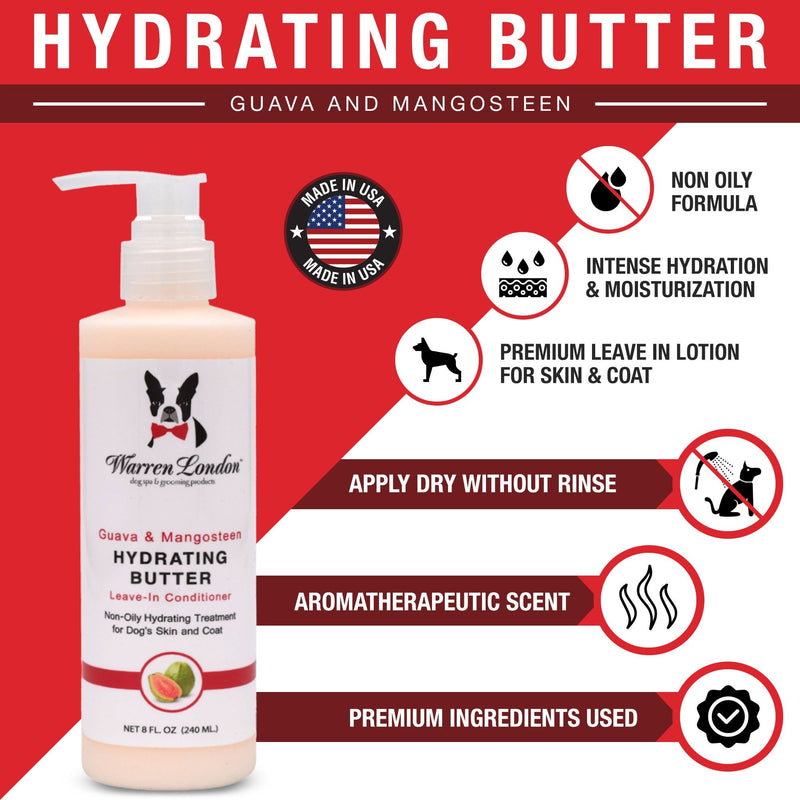 Warren London Hydrating Butter 240ml - Guava & Mangosteen
