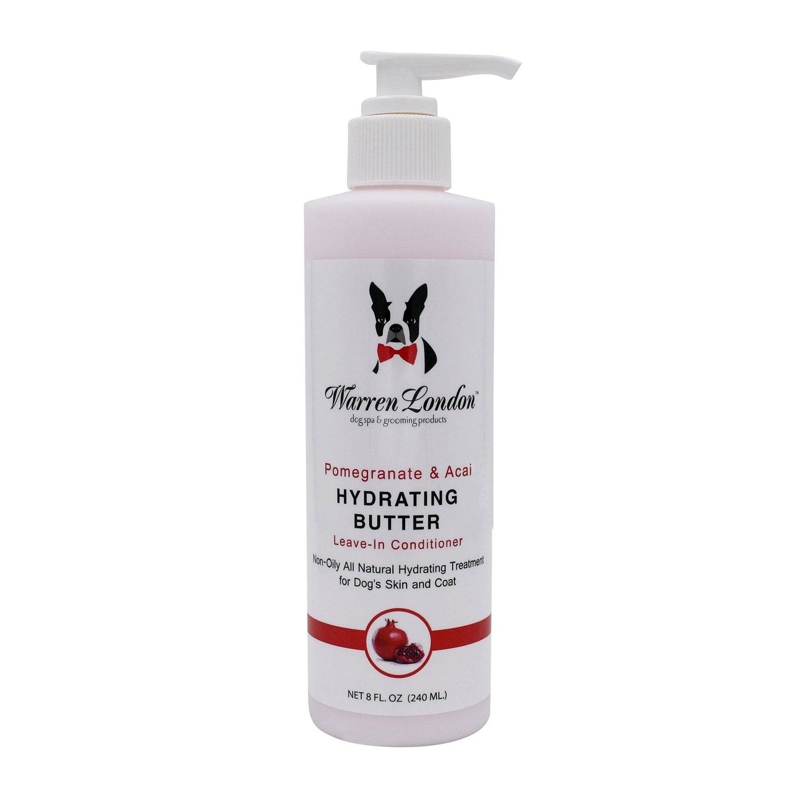 Warren London Hydrating Butter 240ml - Pomegranate & Acai