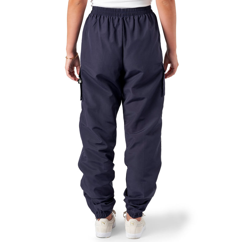 Groomers Cargo Trousers with Cuffed Hem Navy