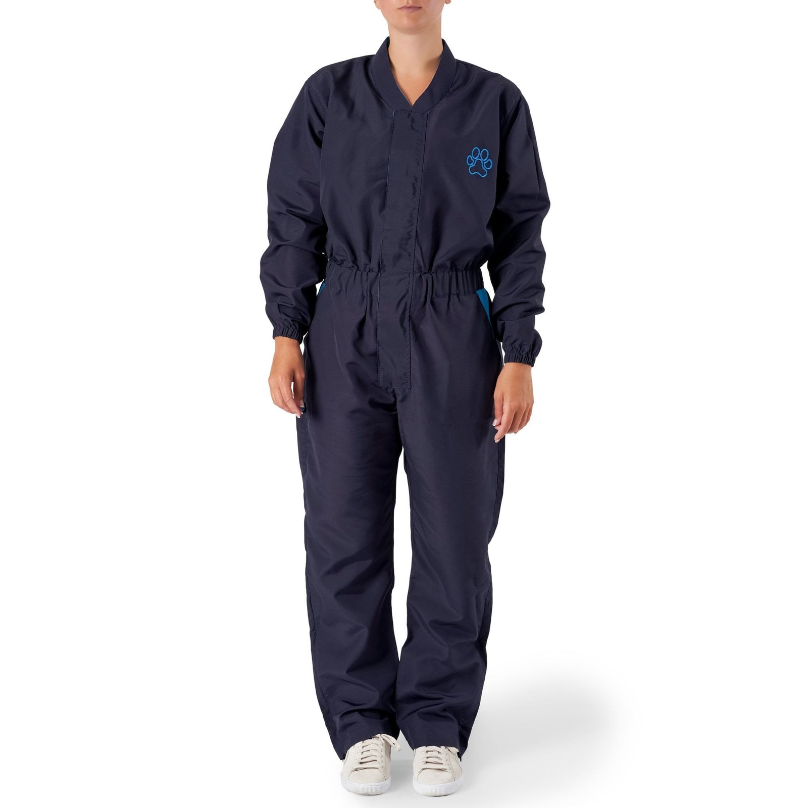 Groomers Jemima Jumpsuit Navy/turquoise