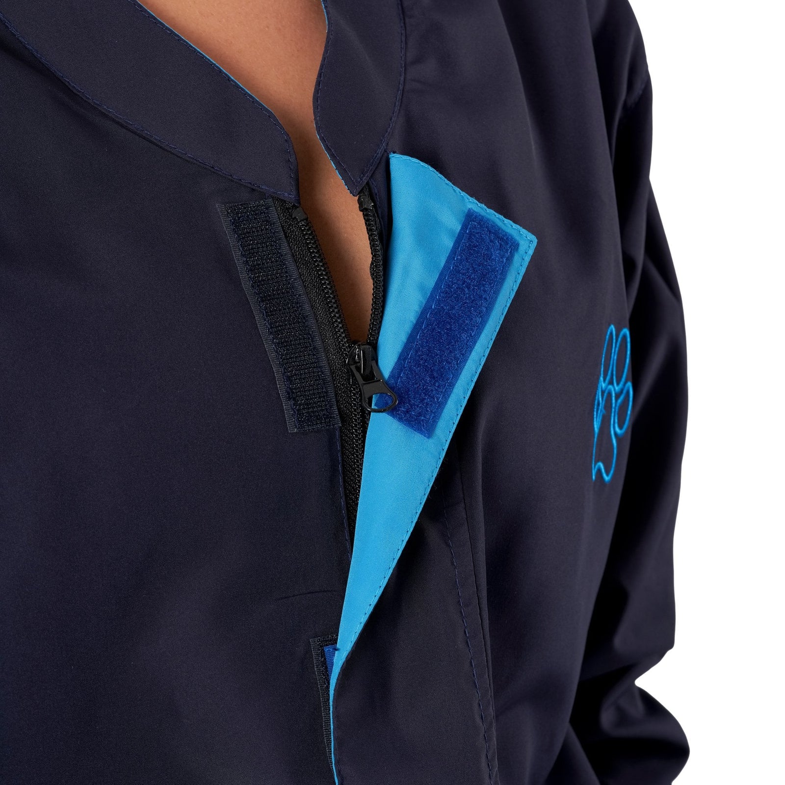 Groomers Jemima Jumpsuit Navy/turquoise