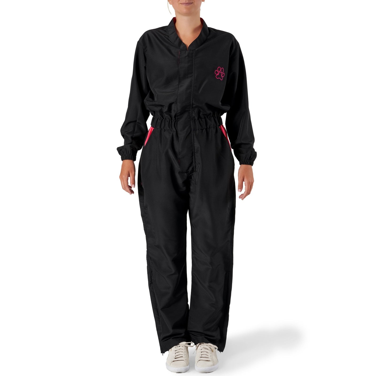 Groomers Jemima Jumpsuit Black/Pink
