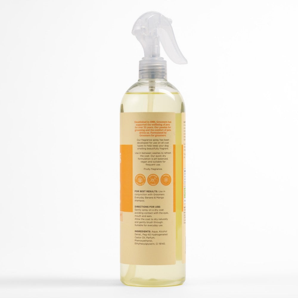 Groomers Everyday Banana & Mango Fragrance Spray