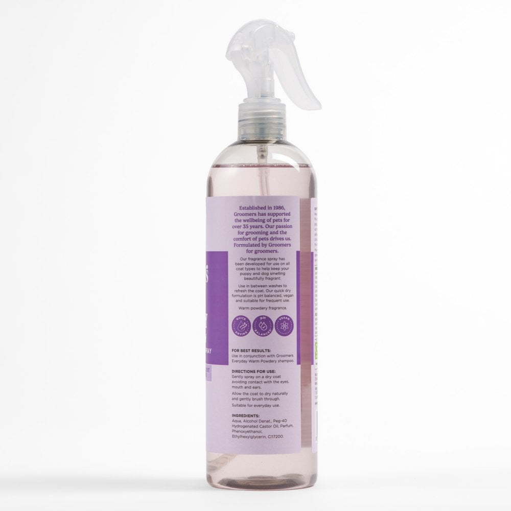 Groomers Everyday Warm Powdery Fragrance Spray