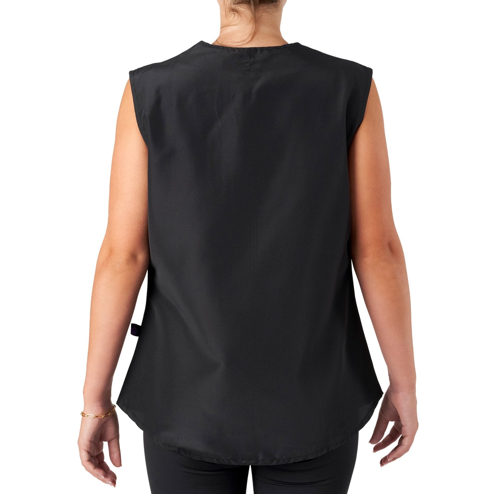 Groomers Winnie Waistcoat Black/Purple
