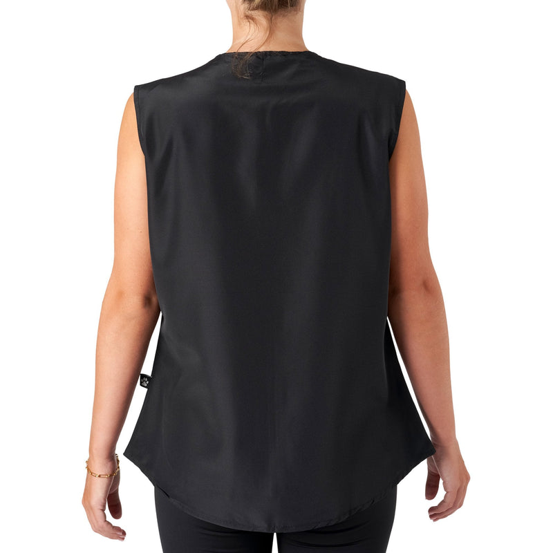 Groomers Winnie Waistcoat Black/Silver