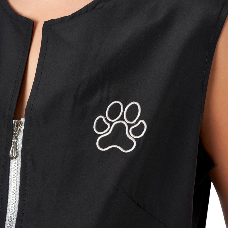 Groomers Winnie Waistcoat Black/Silver