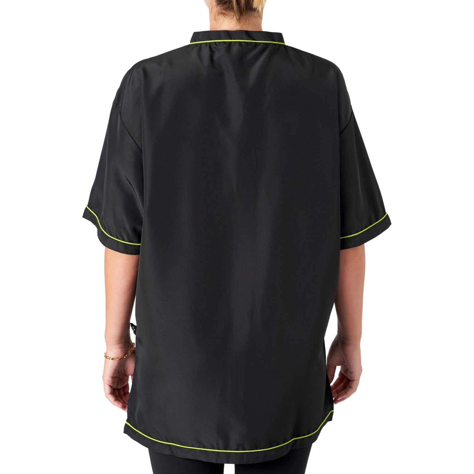 Groomers V-Neck Tunic Black/Neon