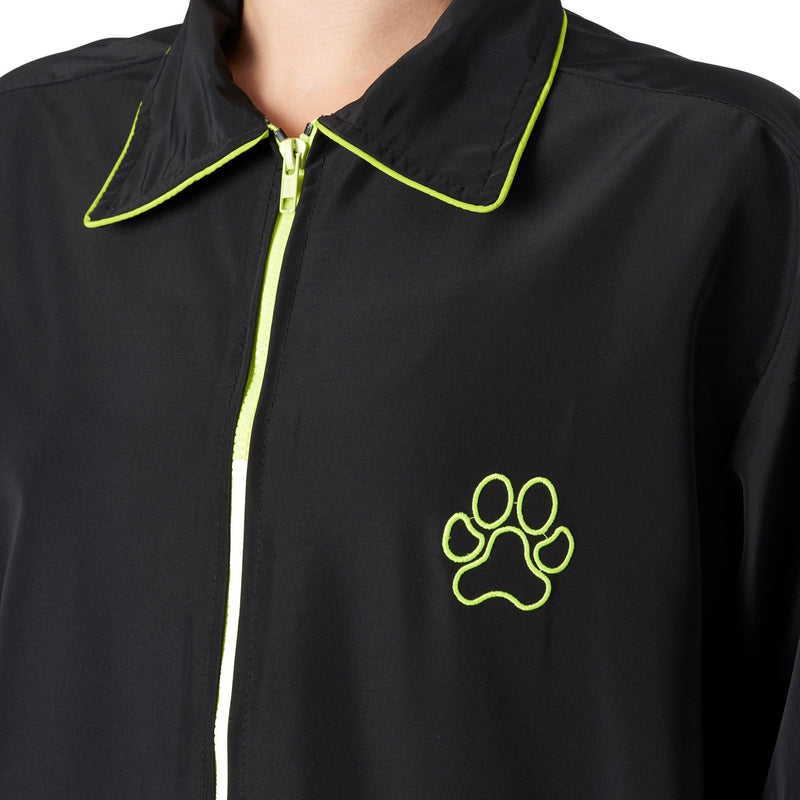 Groomers Buddy Short Sleeve Jacket Black/Neon