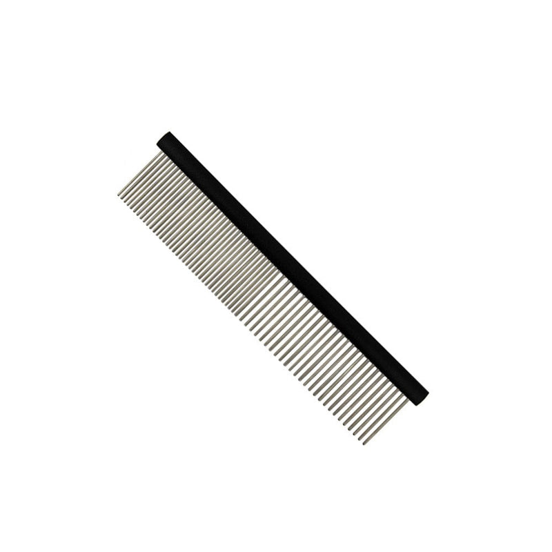 Groomers Combination Comb 19cm Black