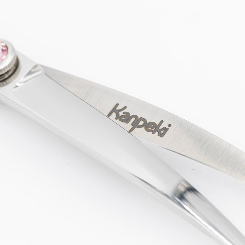 Kanpeki Curved Pink 6.5" Left-Handed Scissors