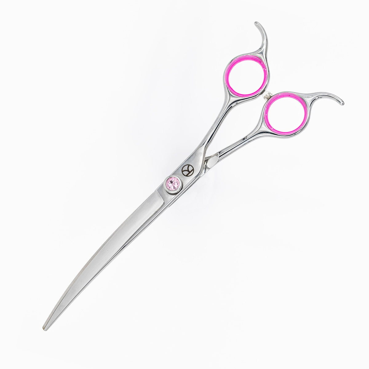 Kanpeki Curved Pink 7.5" Grooming Scissors