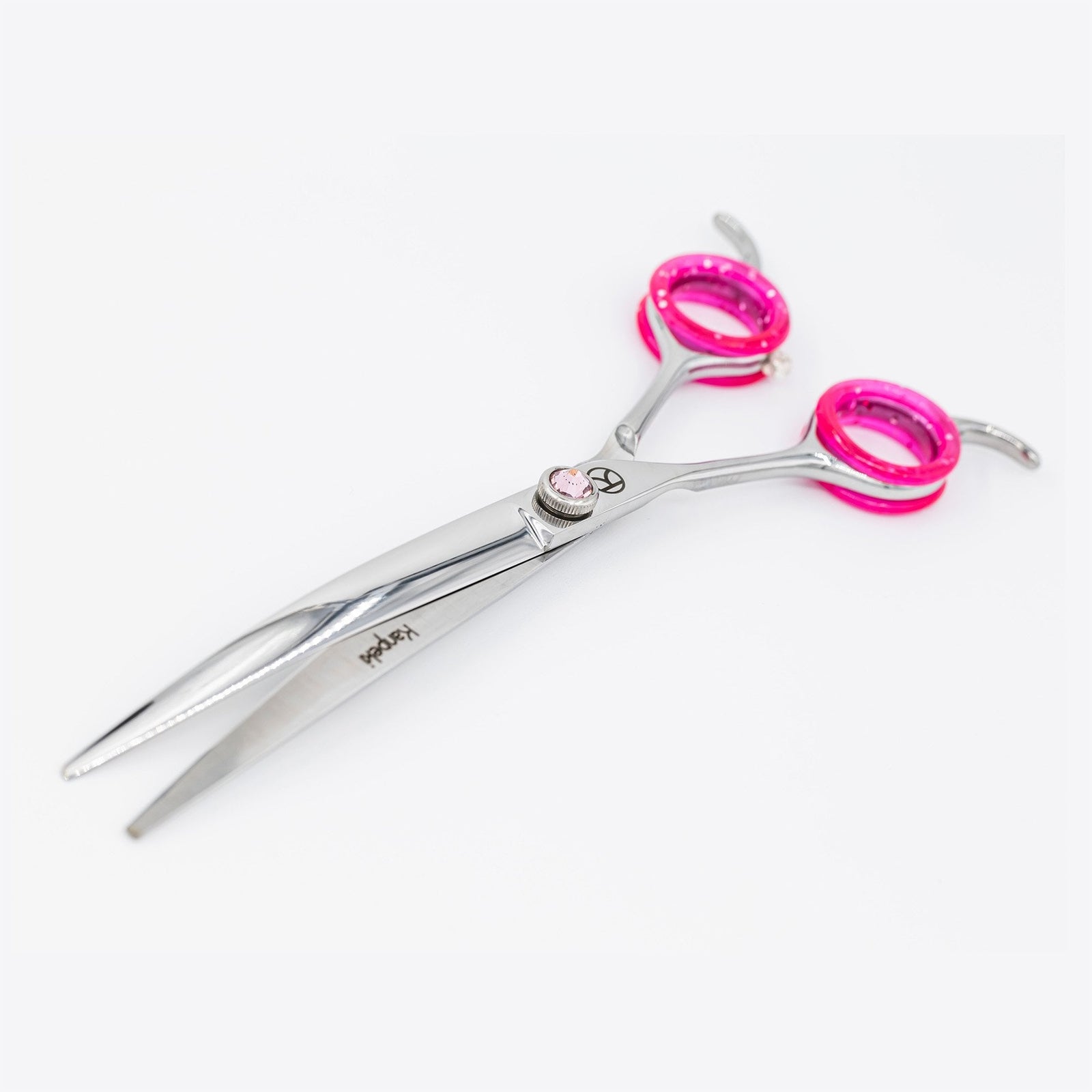 Kanpeki Curved Pink 7.5" Left-Handed Scissors
