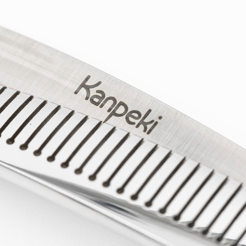 Kanpeki Curved Pink 6.5" Left-Handed 45T Thinning Scissors