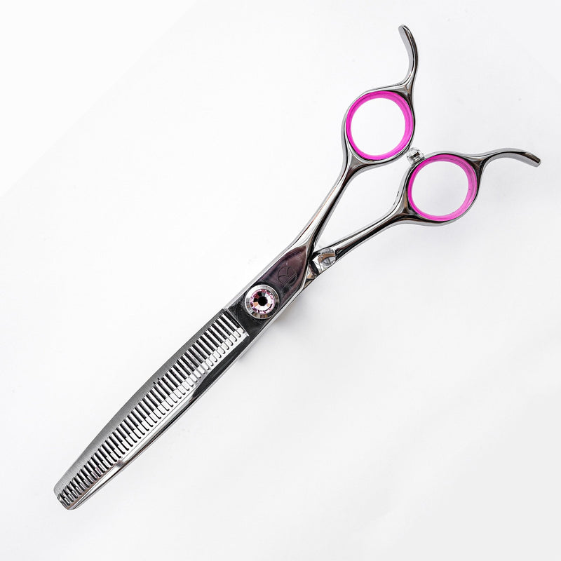 Kanpeki Curved Pink 6.5" 45T Thinning Scissors