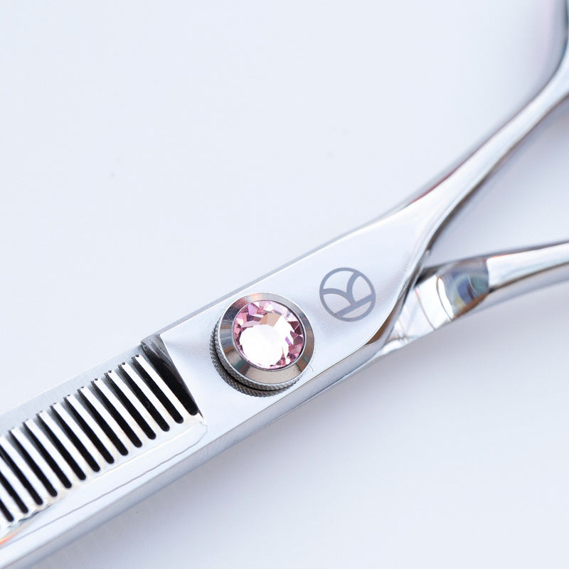 Kanpeki Curved Pink 6.5" 45T Thinning Scissors