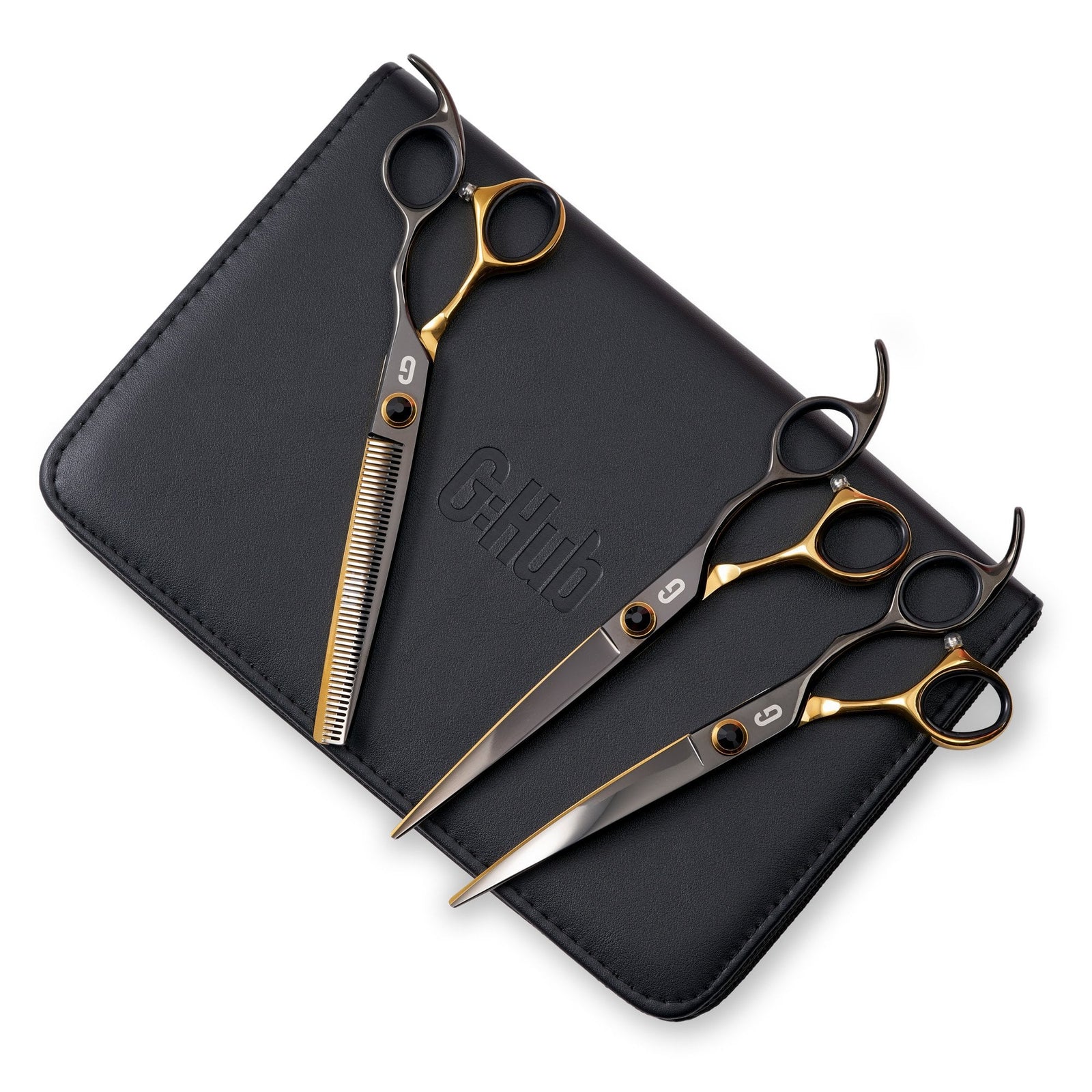 G:Hub Noir 3 Piece Scissor Set - Limited Edition