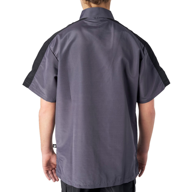 Groomers Lucio Mens Top Grey/Black
