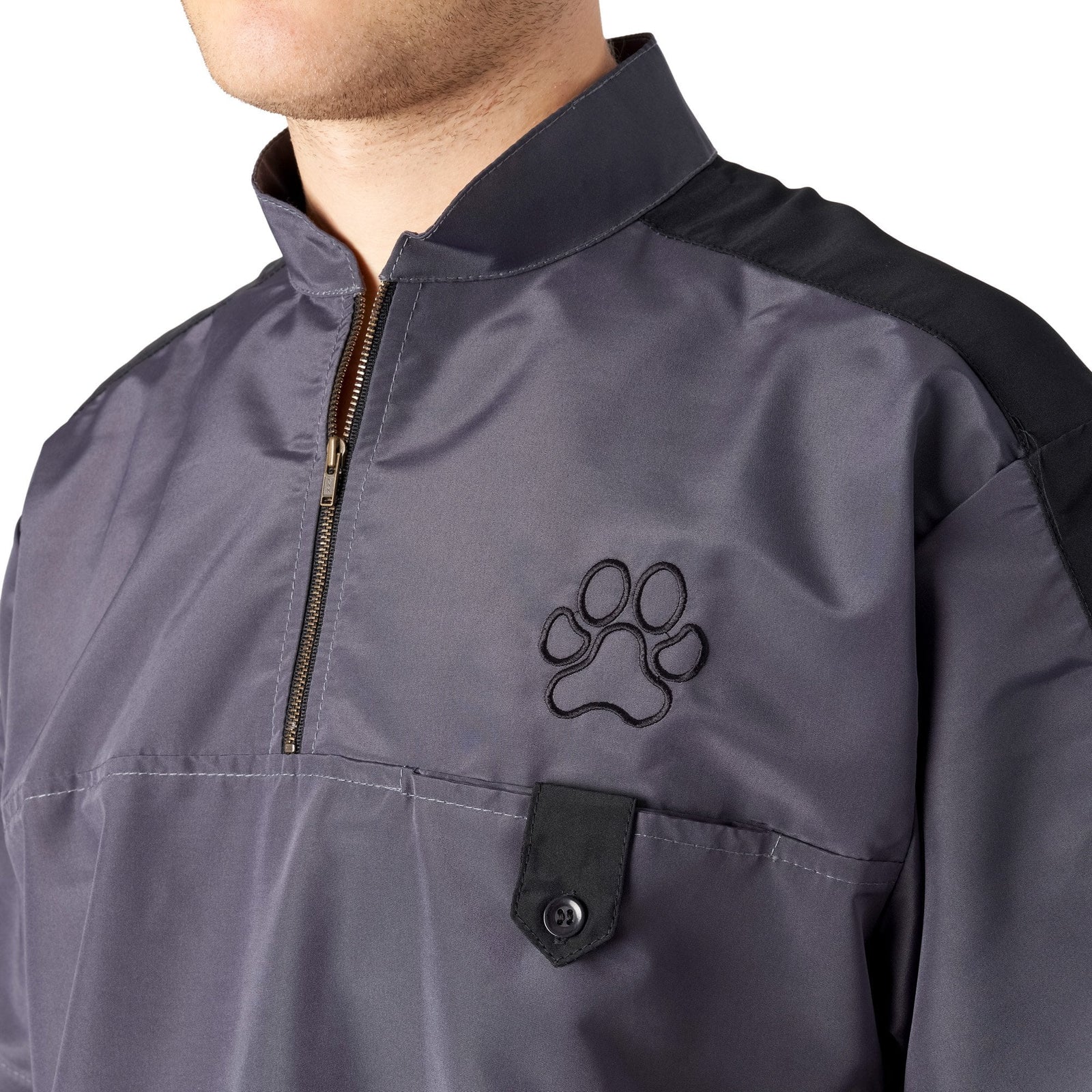 Groomers Lucio Mens Top Grey/Black