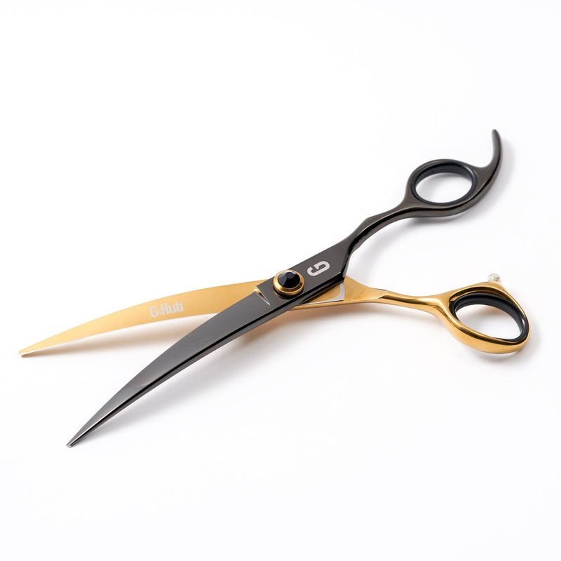 G:Hub Noir 7" Curved Scissors - Limited Edition