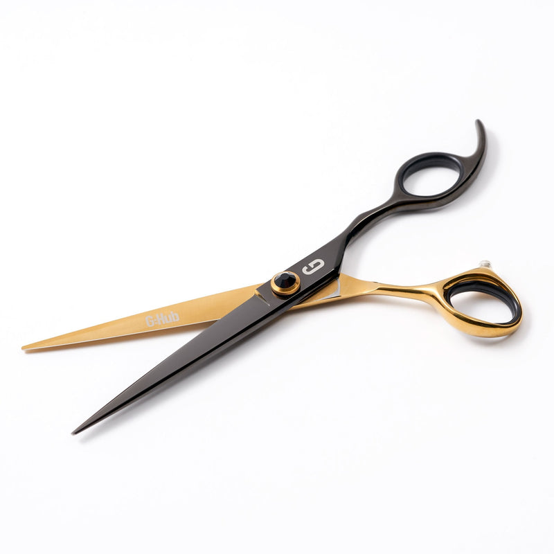G:Hub Noir 7" Straight Scissors - Limited Edition