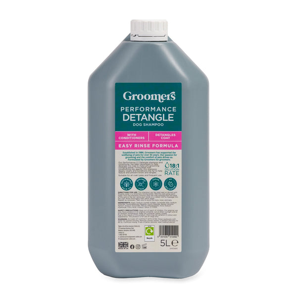 Groomers Performance Detangle Shampoo 5L