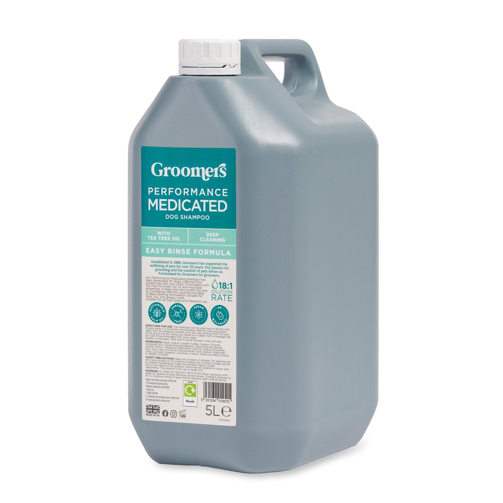 Groomers Performance Medicated Shampoo