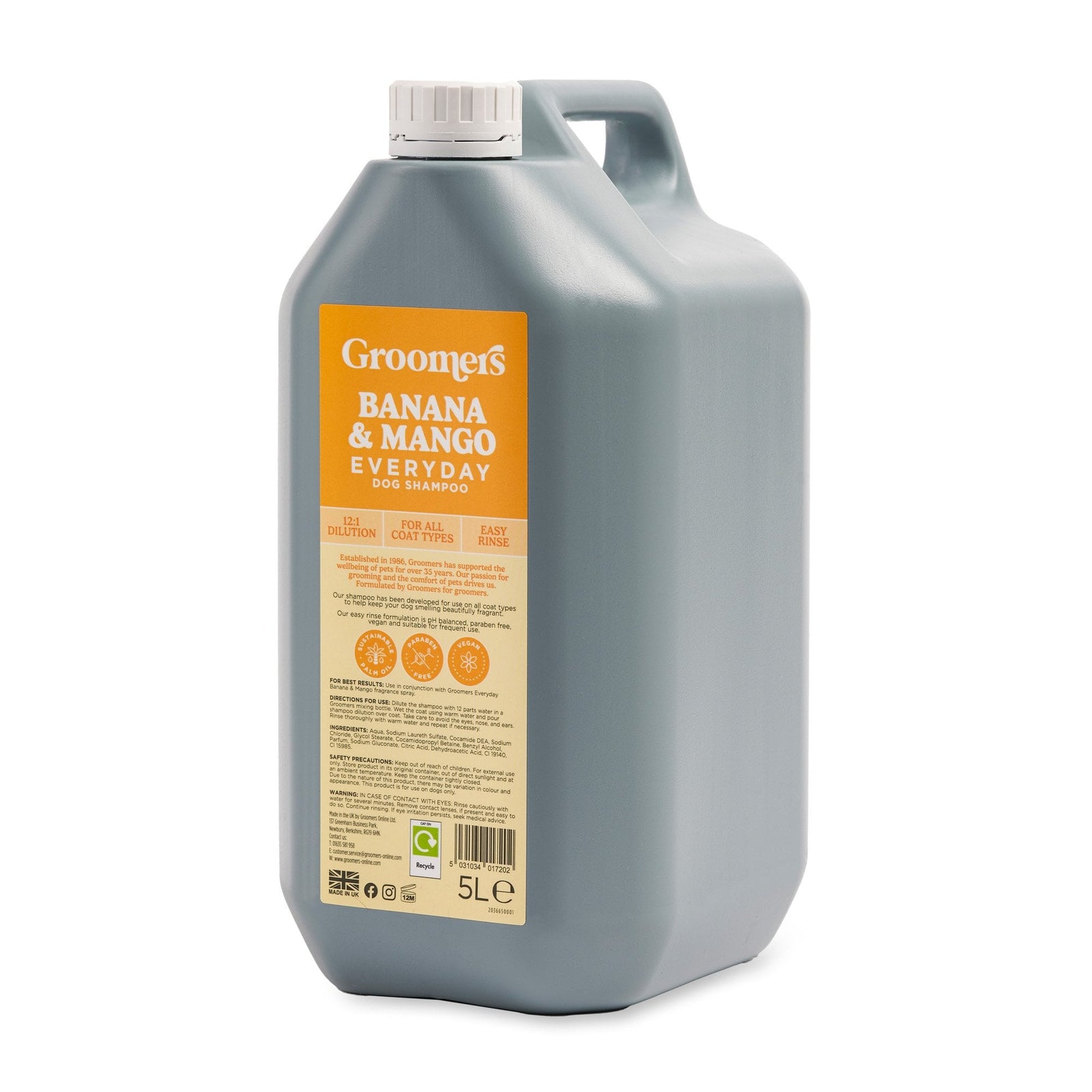 Groomers Everyday Banana & Mango Shampoo