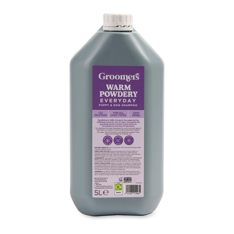 Groomers Everyday Warm Powdery Shampoo