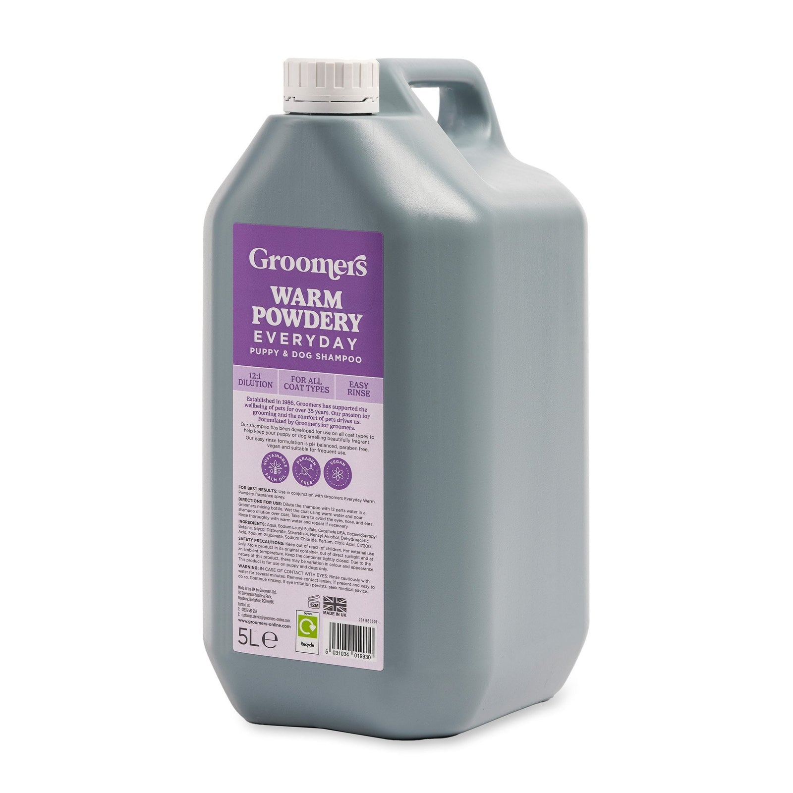 Groomers Everyday Warm Powdery Shampoo