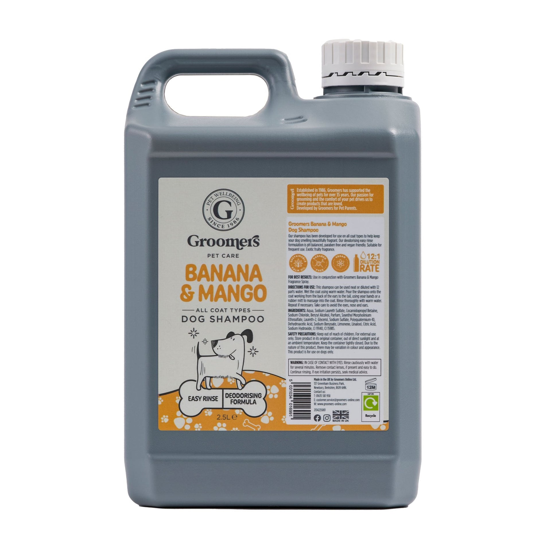 Banana & Mango Dog Shampoo