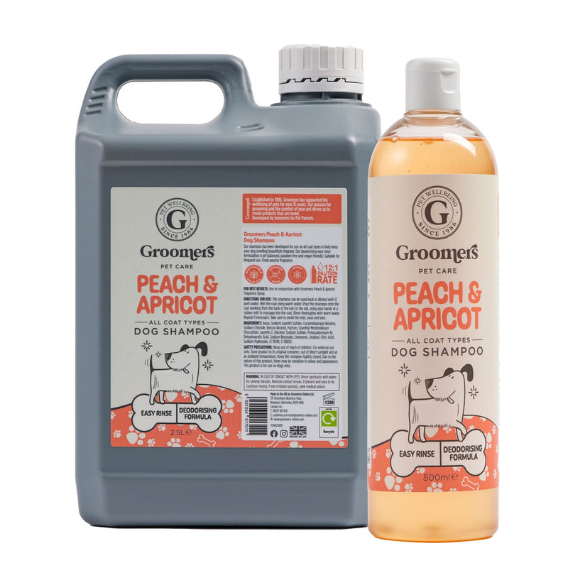 Groomers Peach & Apricot Dog Shampoo