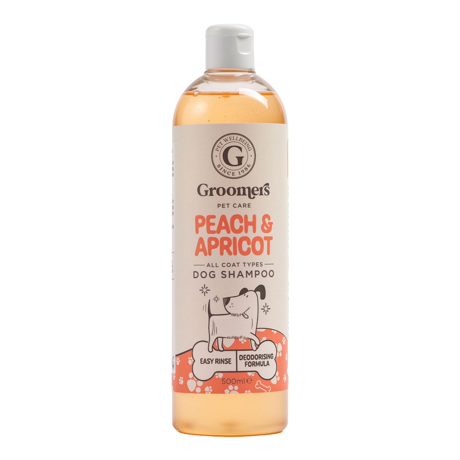 Groomers Peach & Apricot Dog Shampoo