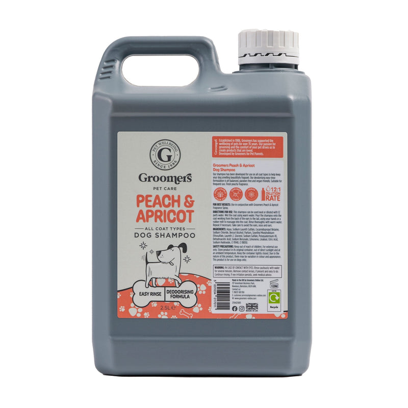 Groomers Peach & Apricot Dog Shampoo