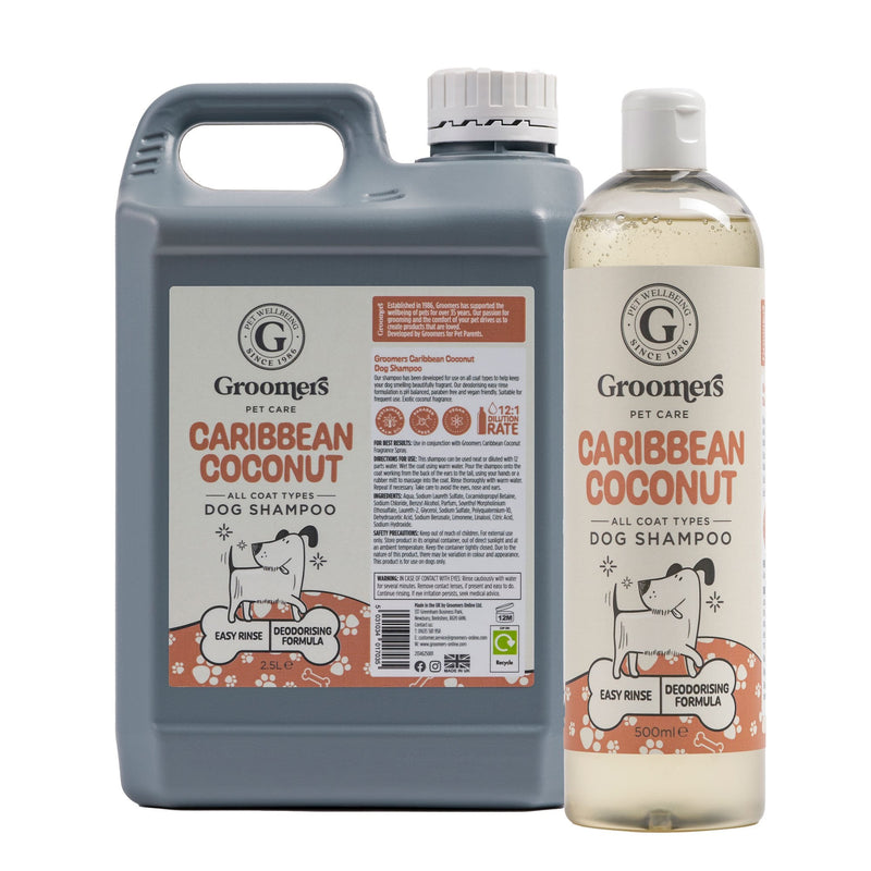 Groomers Caribbean Coconut Dog Shampoo