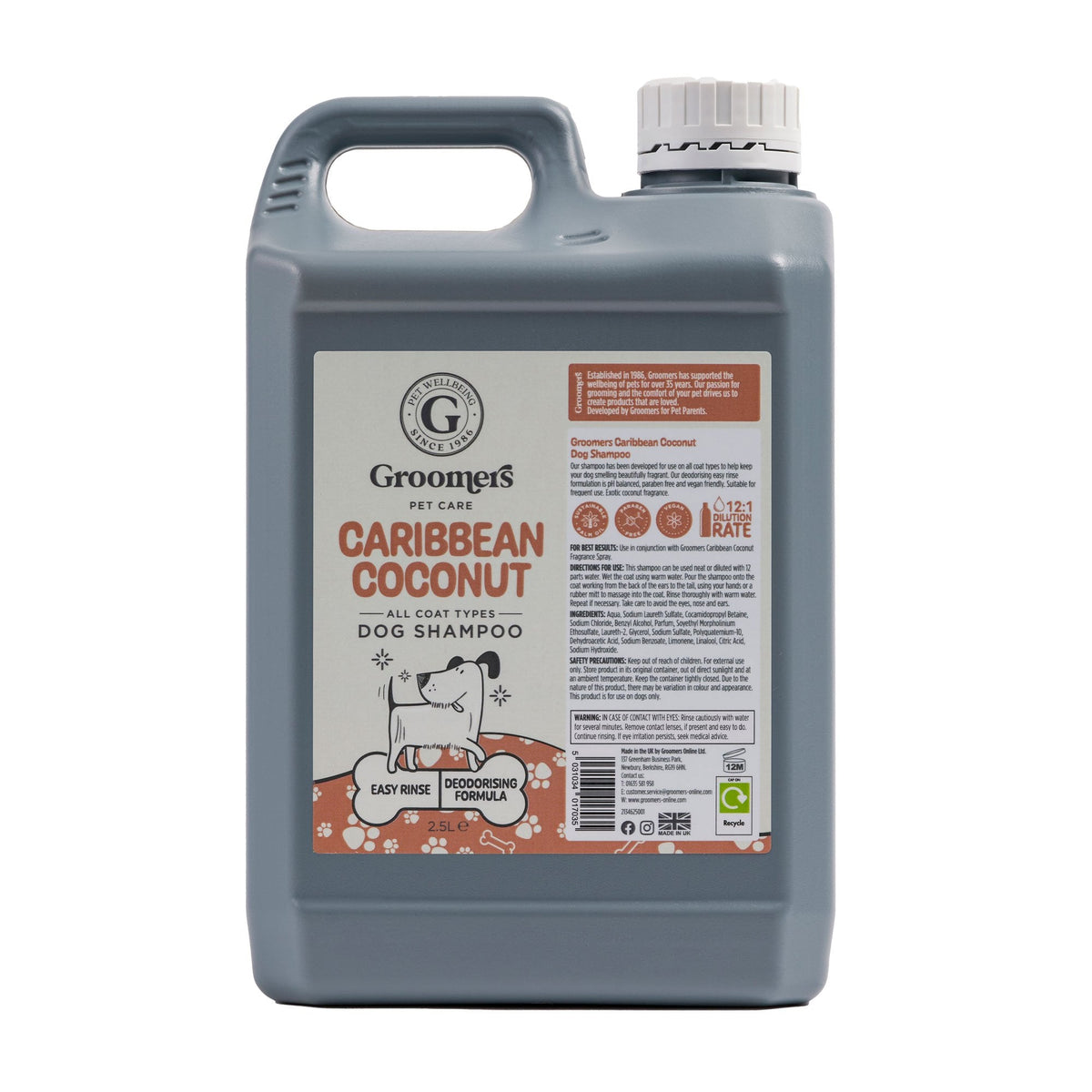 Caribbean Coconut Dog Shampoo