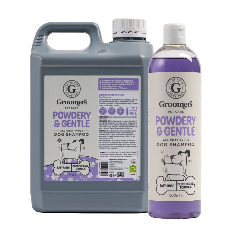 Groomers Powdery & Gentle Dog Shampoo