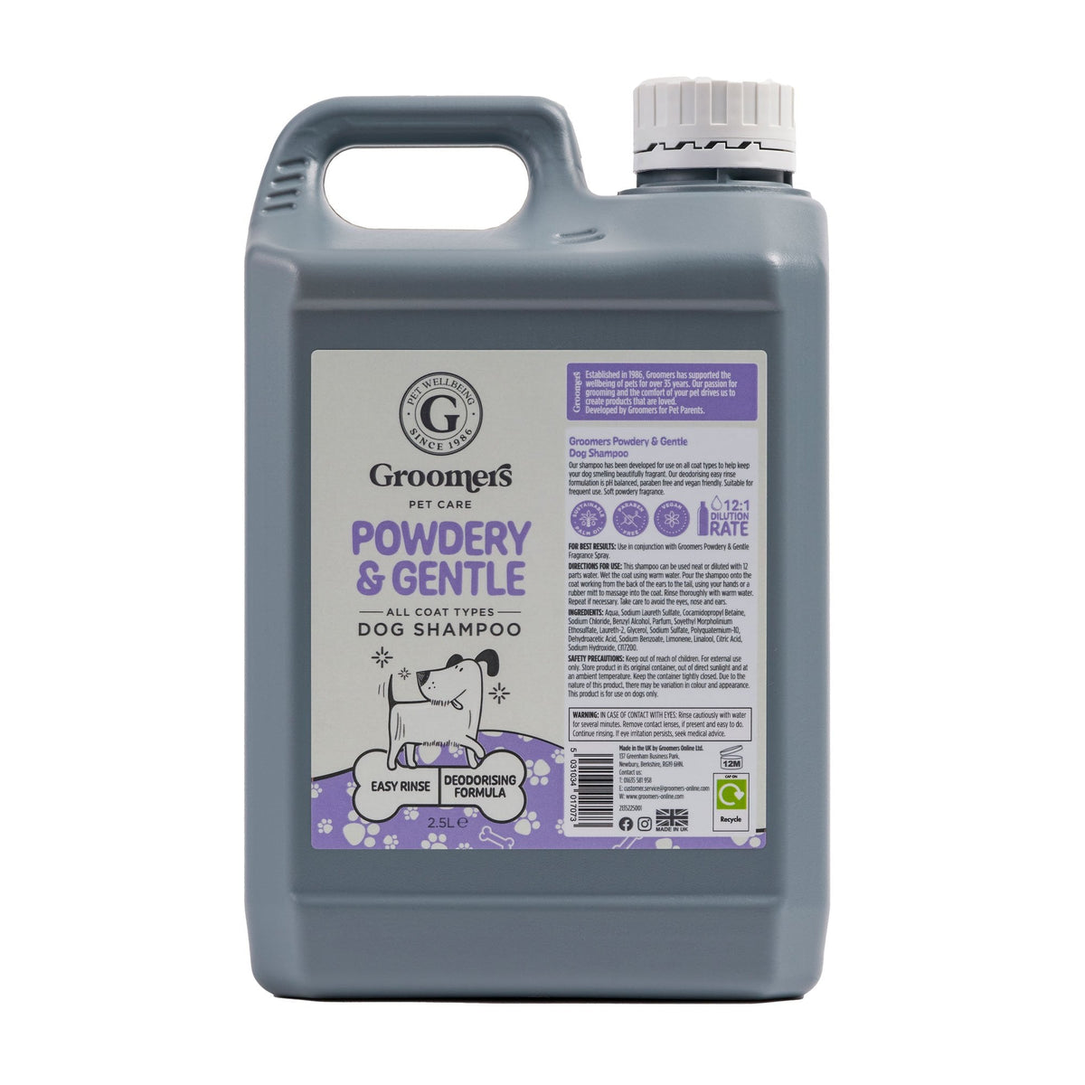 Powdery & Gentle Dog Shampoo