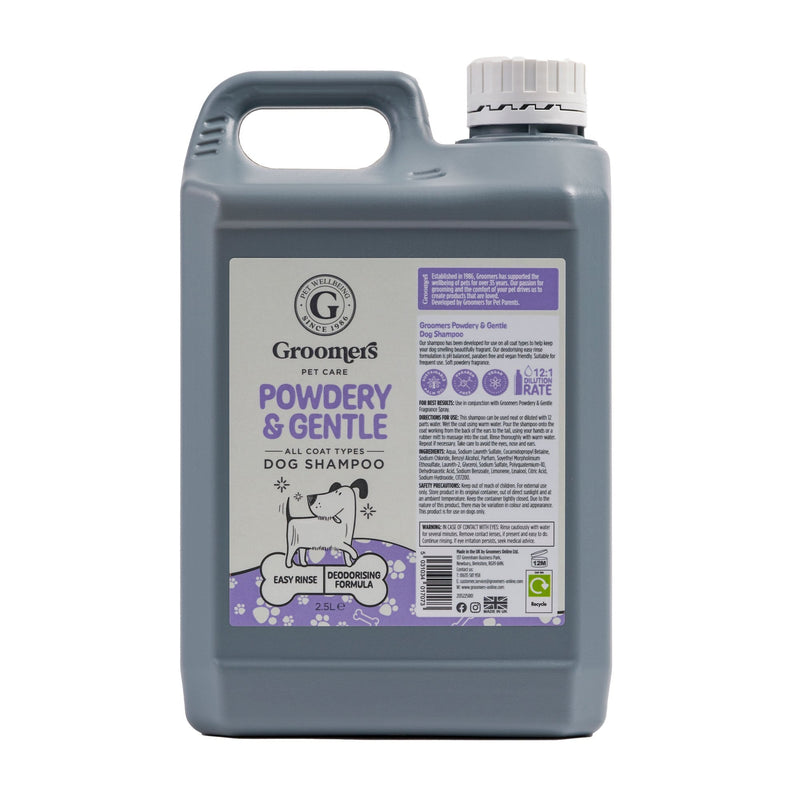 Groomers Powdery & Gentle Dog Shampoo