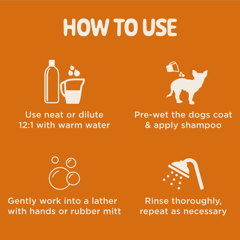 Groomers Warm Amber Dog Shampoo