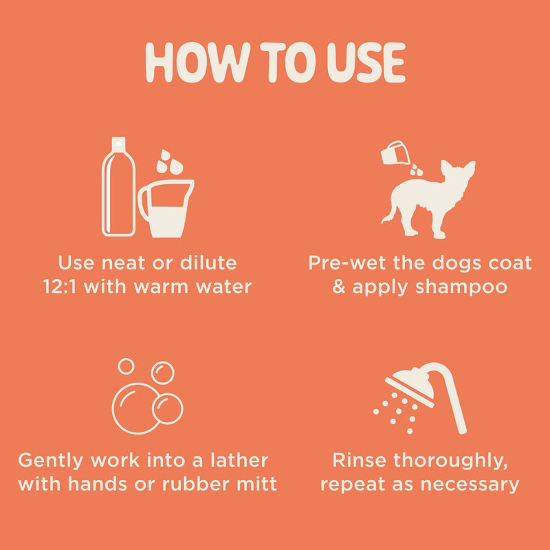 Groomers Peach & Apricot Dog Shampoo