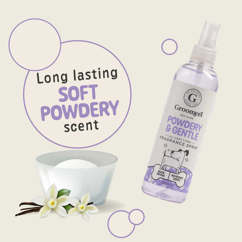 Groomers Powdery & Gentle Fragrance Spray