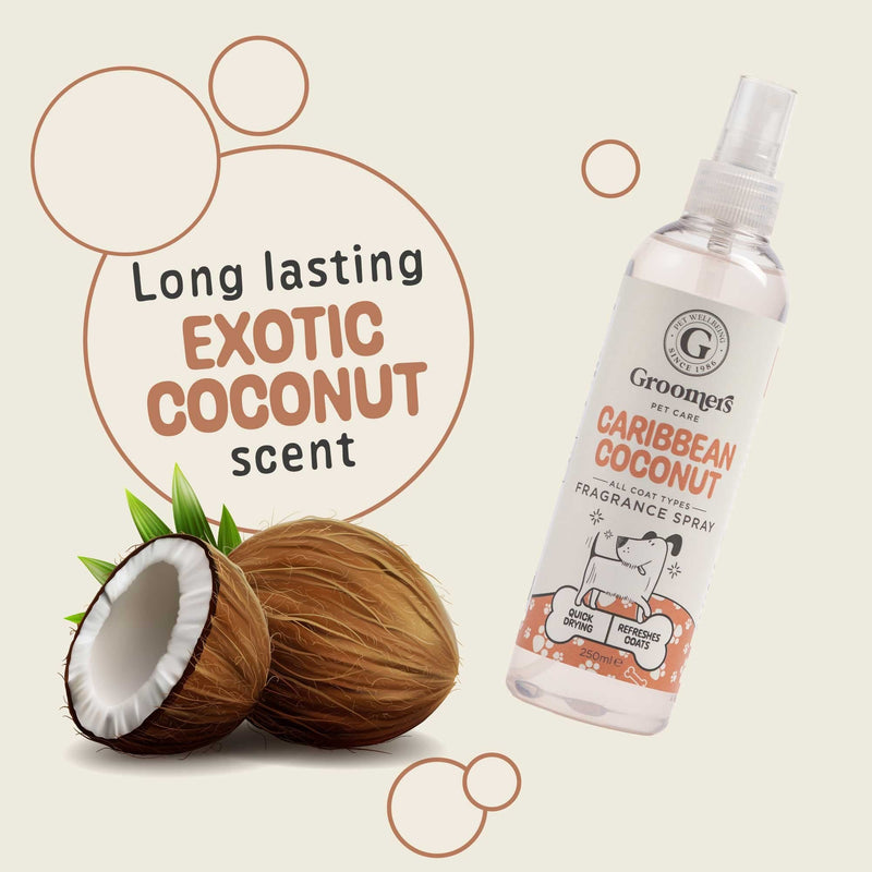 Groomers Caribbean Coconut Fragrance Spray