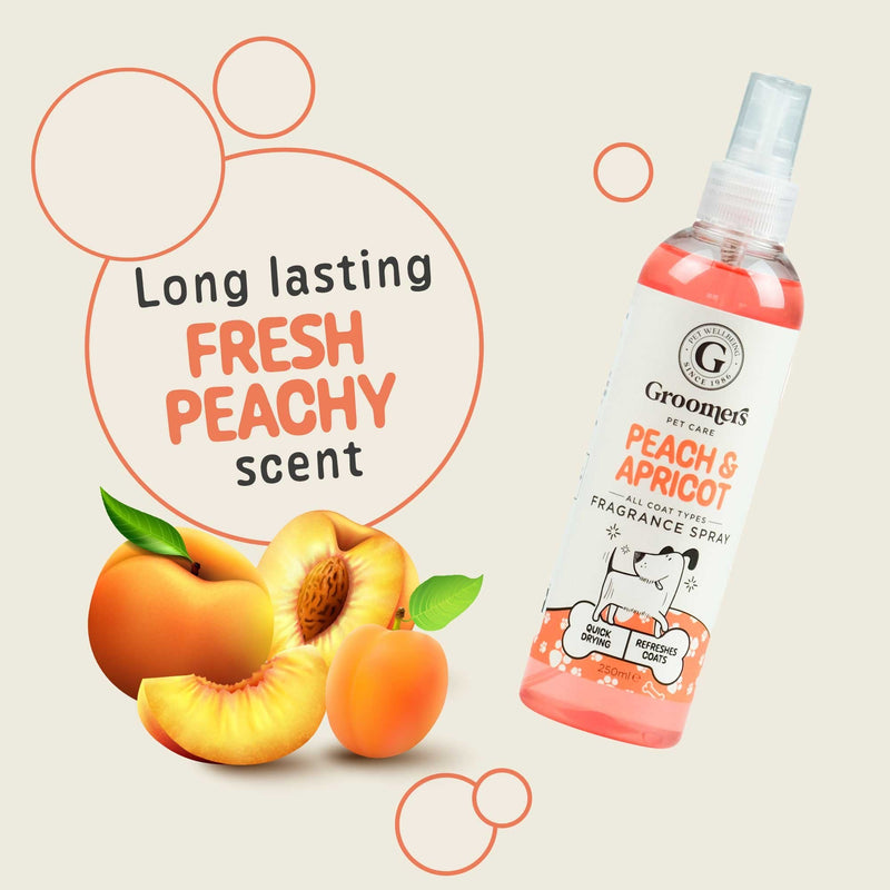 Groomers Peach & Apricot Fragrance Spray