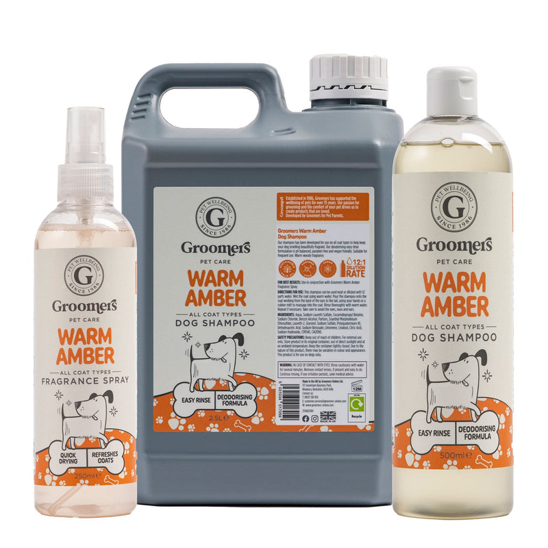 Groomers Warm Amber Dog Shampoo