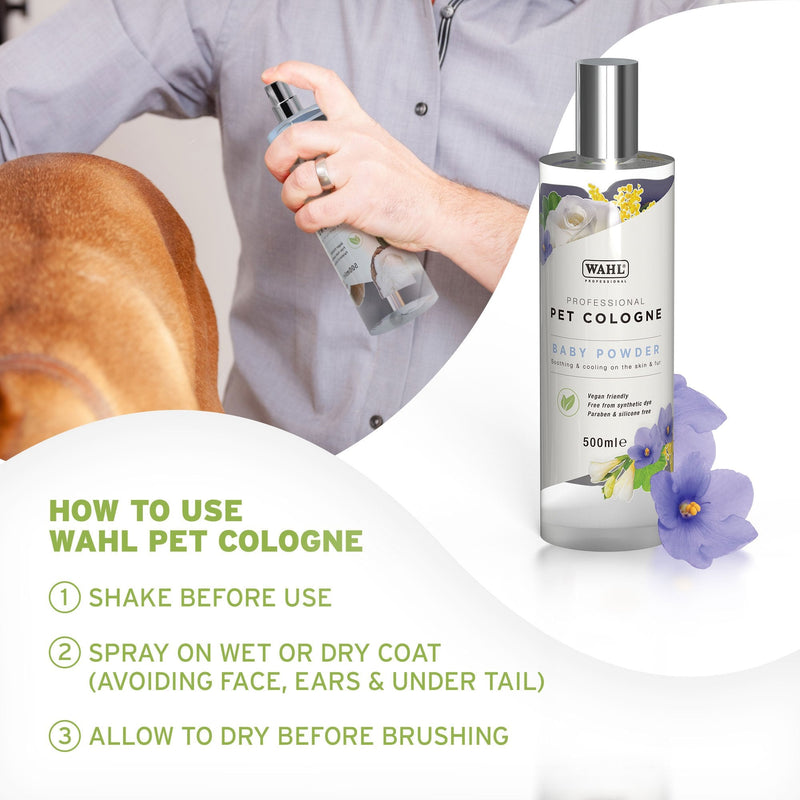 Wahl Professional Pet Cologne â€“ Baby Powder